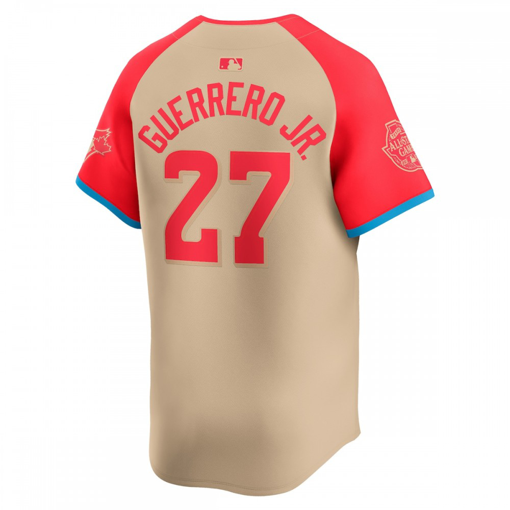 Vladimir Guerrero Jr. American League 2024 MLB All-Star Game Limited Player Jersey Cream - view 3