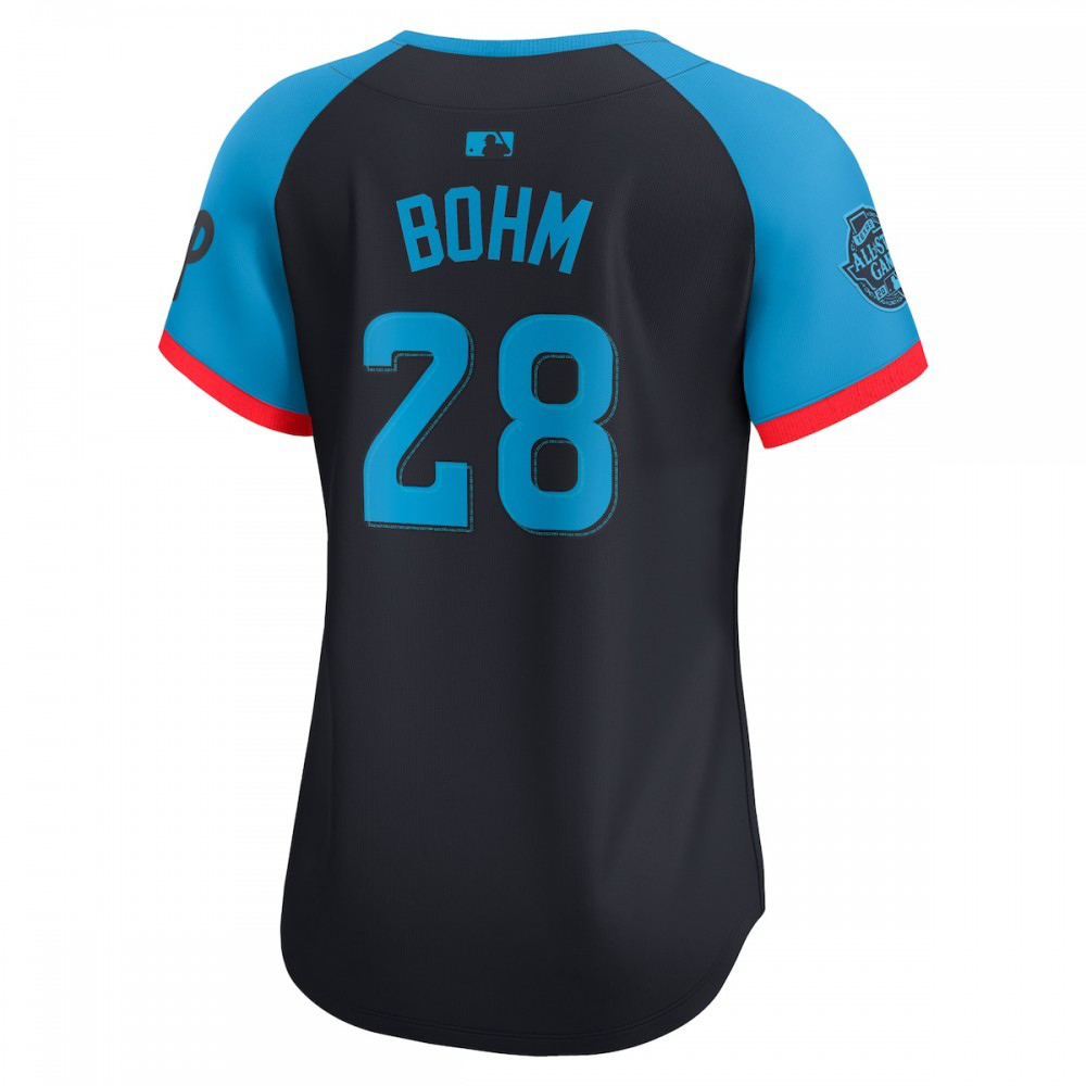 Alec Bohm National League Women's 2024 MLB All-Star Game Limited Player Jersey Navy - view 3