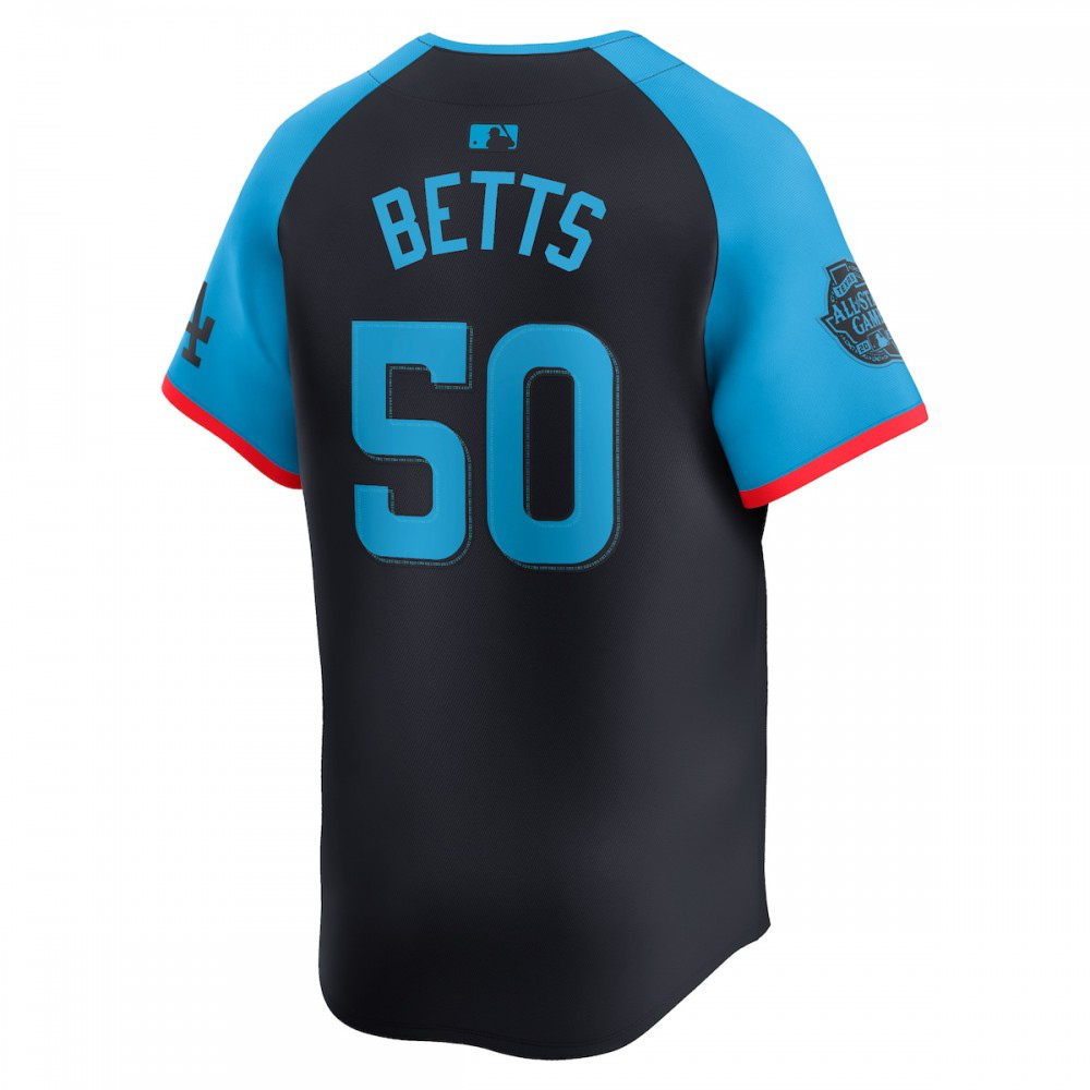 Mookie Betts National League 2024 MLB All-Star Game Limited Player Jersey Navy - view 3