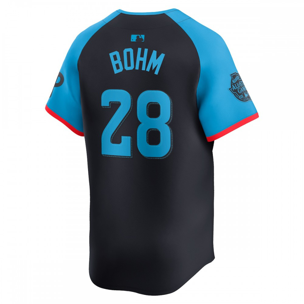 Alec Bohm National League 2024 MLB All-Star Game Limited Player Jersey Navy - view 3