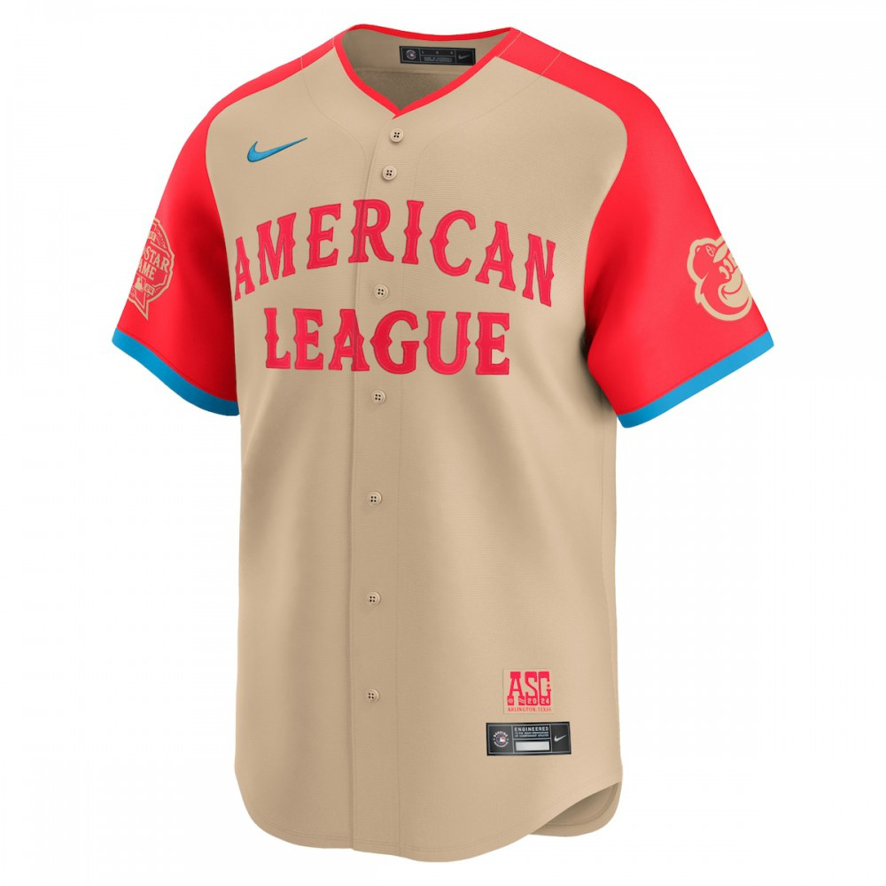 Adley Rutschman American League 2024 MLB All-Star Game Limited Player Jersey Cream - view 2