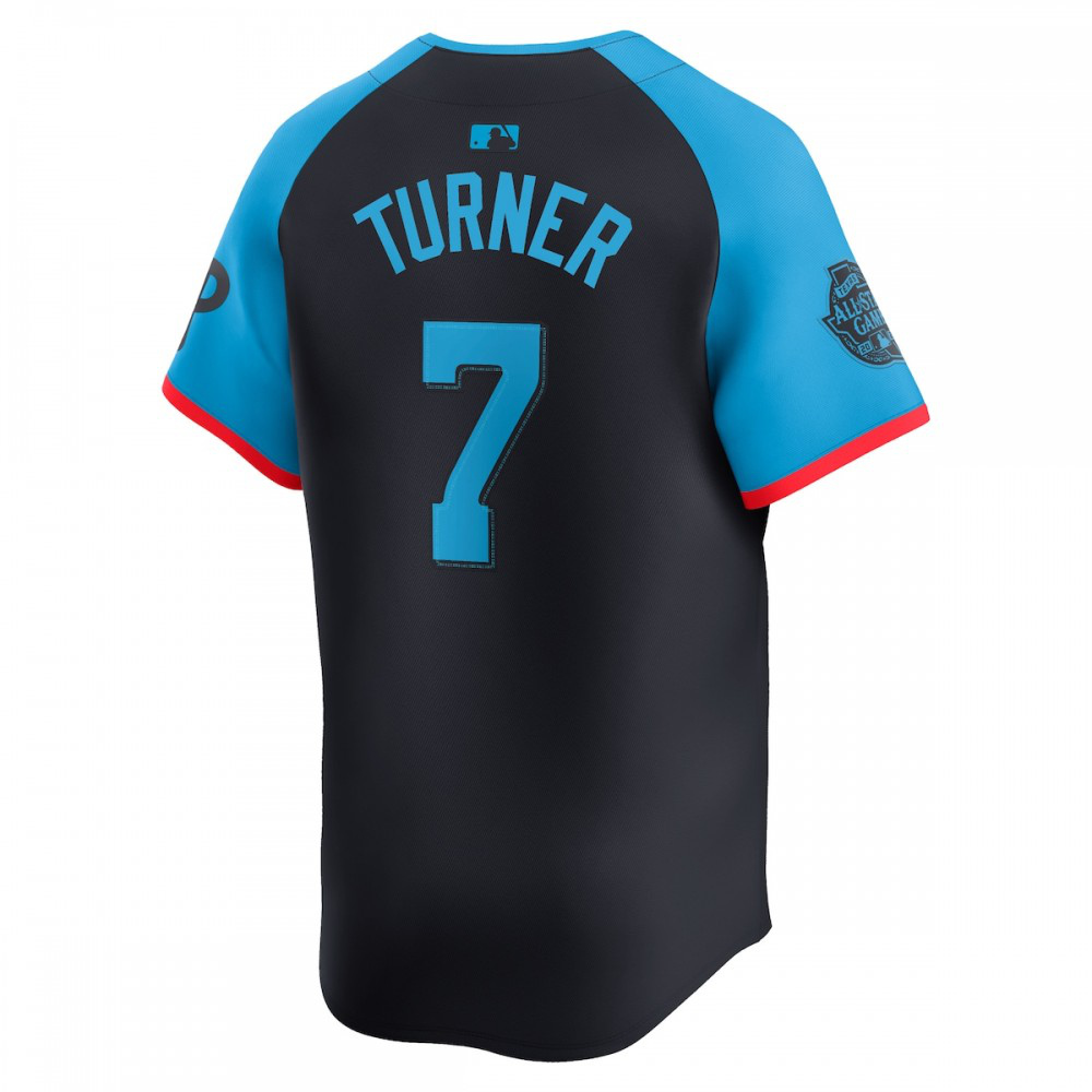 Trea Turner National League 2024 MLB All-Star Game Limited Player Jersey Navy - view 3
