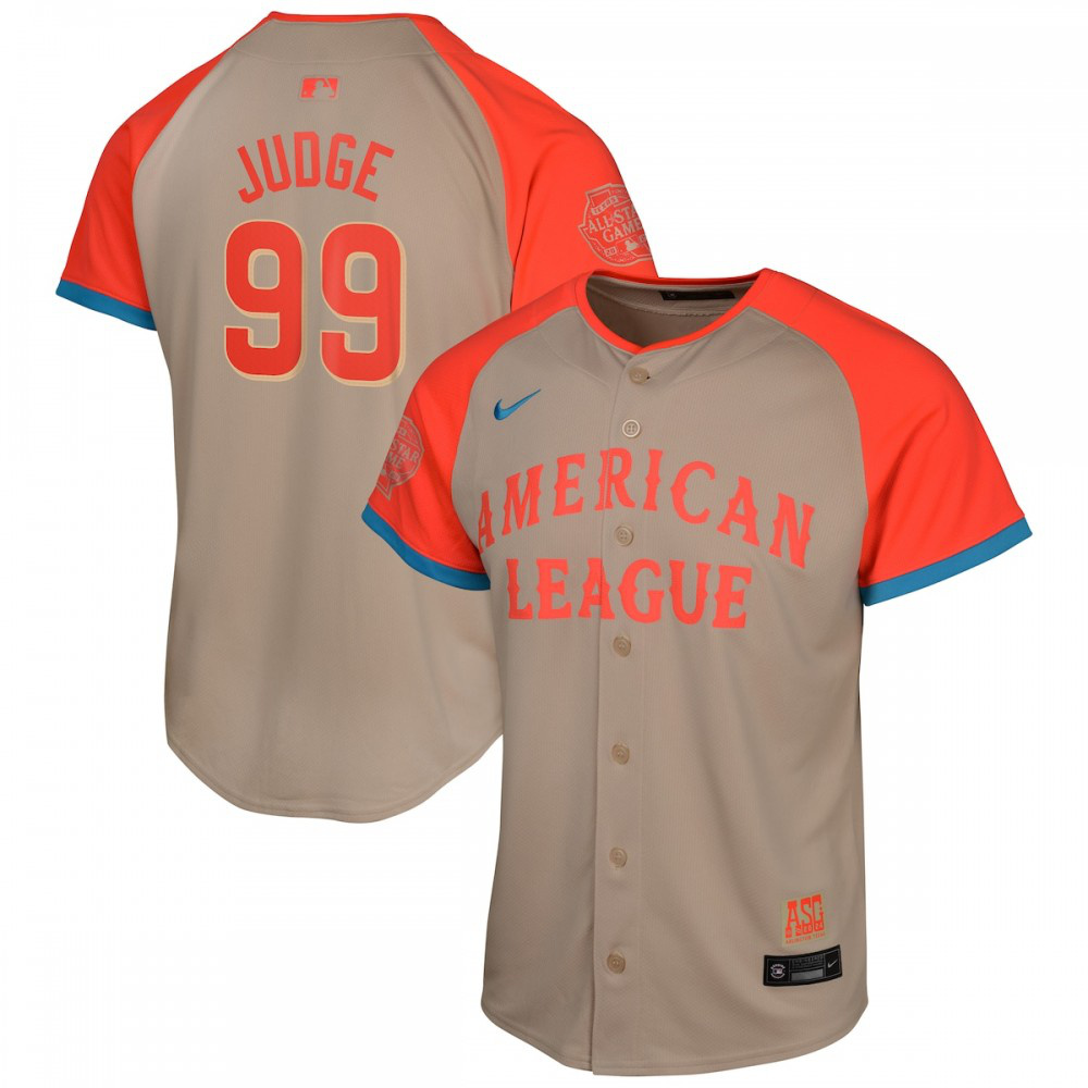 Aaron Judge American League Youth 2024 MLB All-Star Game Limited Player Jersey Cream