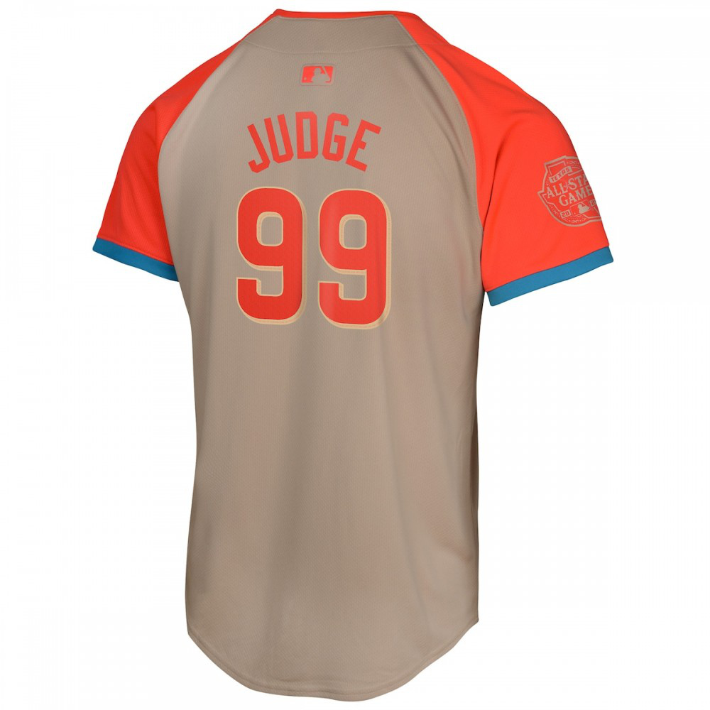 Aaron Judge American League Youth 2024 MLB All-Star Game Limited Player Jersey Cream - view 3