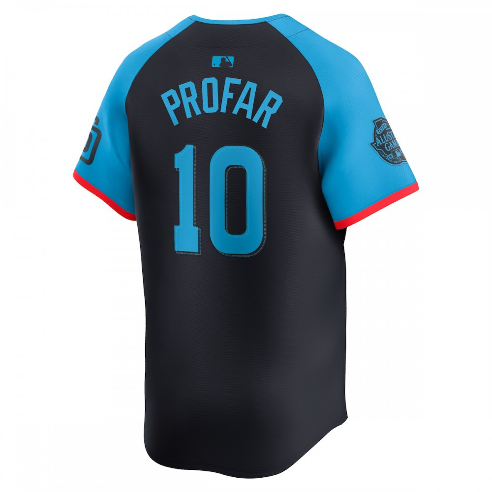 Jurickson Profar National League 2024 MLB All-Star Game Limited Player Jersey Navy - view 3