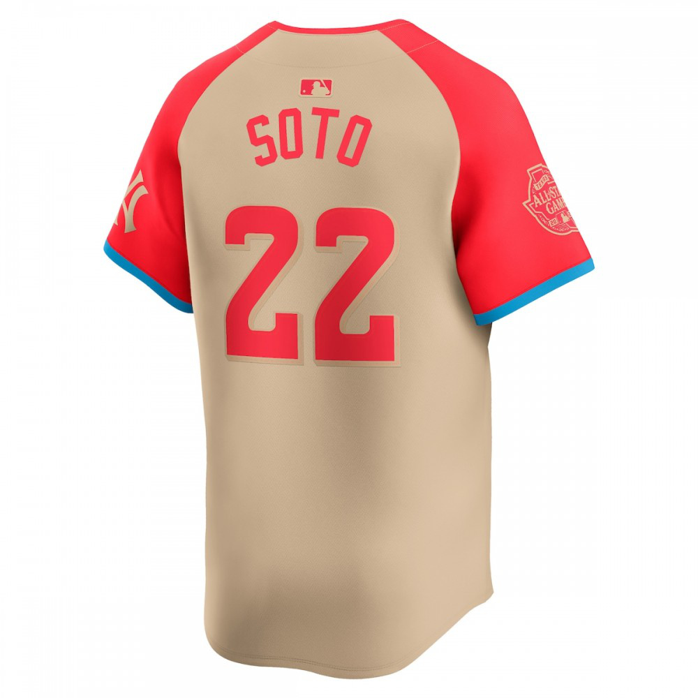 Juan Soto American League 2024 MLB All-Star Game Limited Player Jersey Cream - view 3