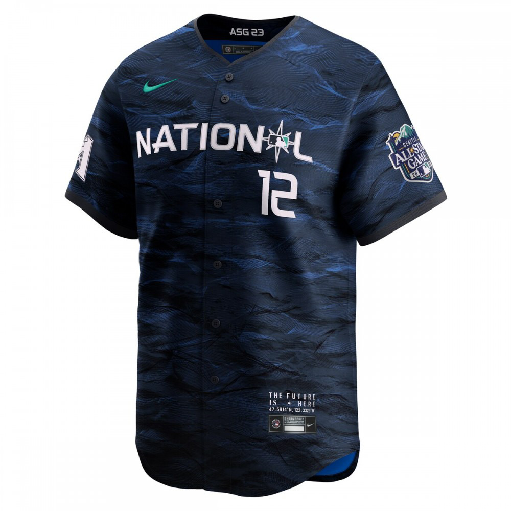 Lourdes Gurriel Jr. National League 2023 MLB All-Star Game Limited Player Jersey Royal - view 2