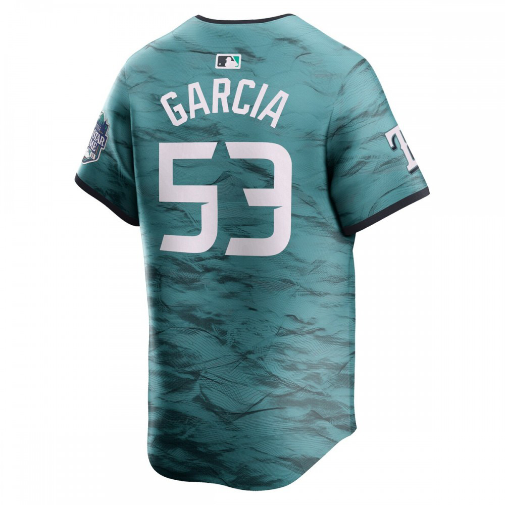 Adolis Garcia American League 2023 MLB All-Star Game Limited Player Jersey Teal - view 3