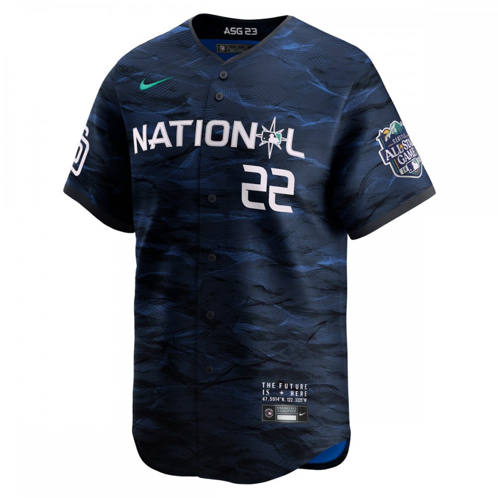 Juan Soto National League 2023 MLB All-Star Game Limited Player Jersey Royal - view 2