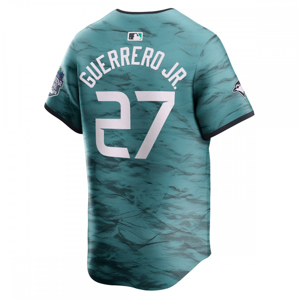 Vladimir Guerrero Jr. American League 2023 MLB All-Star Game Limited Player Jersey Teal - view 3
