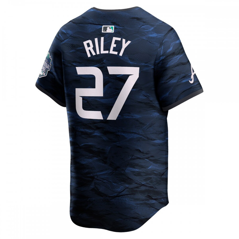 Austin Riley National League 2023 MLB All-Star Game Limited Player Jersey Royal - view 3