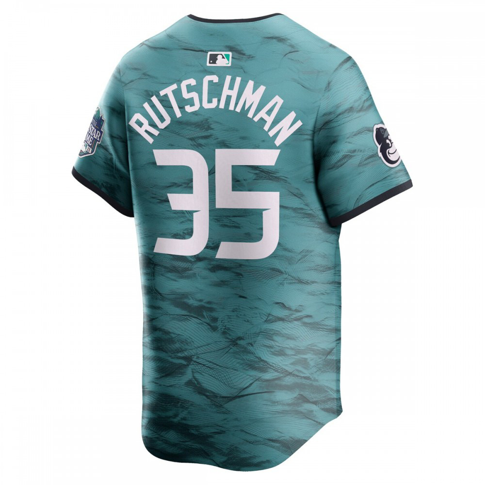Adley Rutschman American League 2023 MLB All-Star Game Limited Player Jersey Teal - view 3