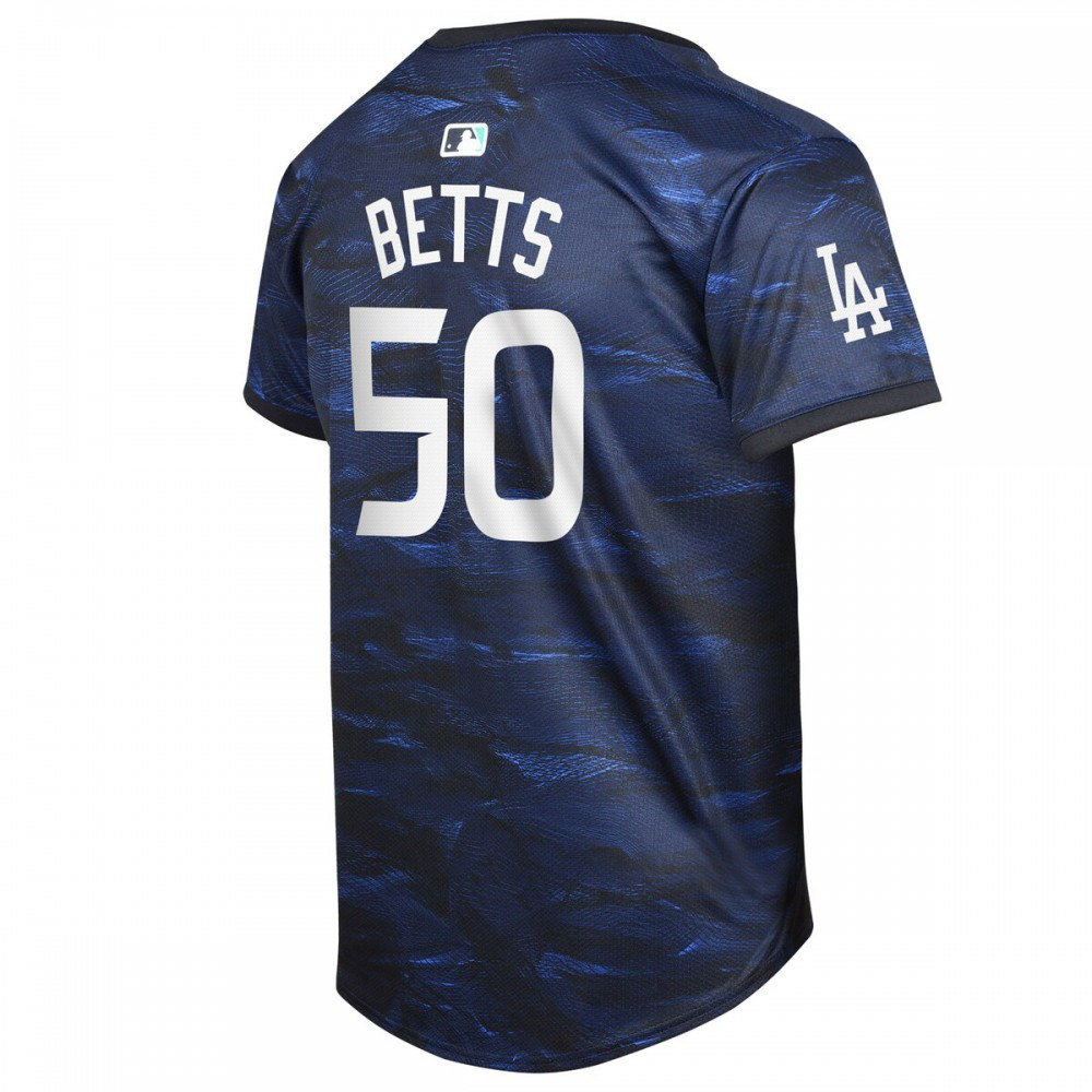 Mookie Betts National League Youth 2023 MLB All-Star Game Limited Player Jersey Royal - view 3
