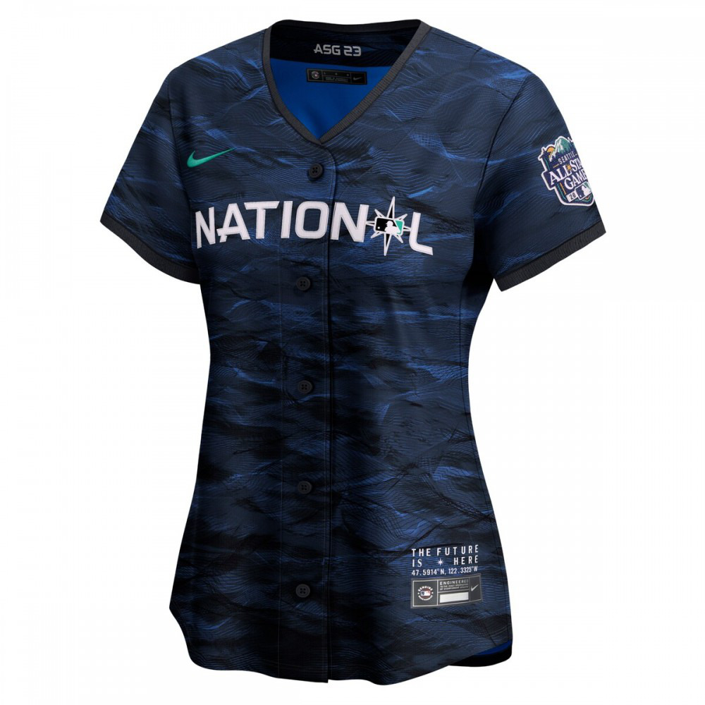 National League Women's 2023 MLB All-Star Game Limited Jersey Royal - view 2