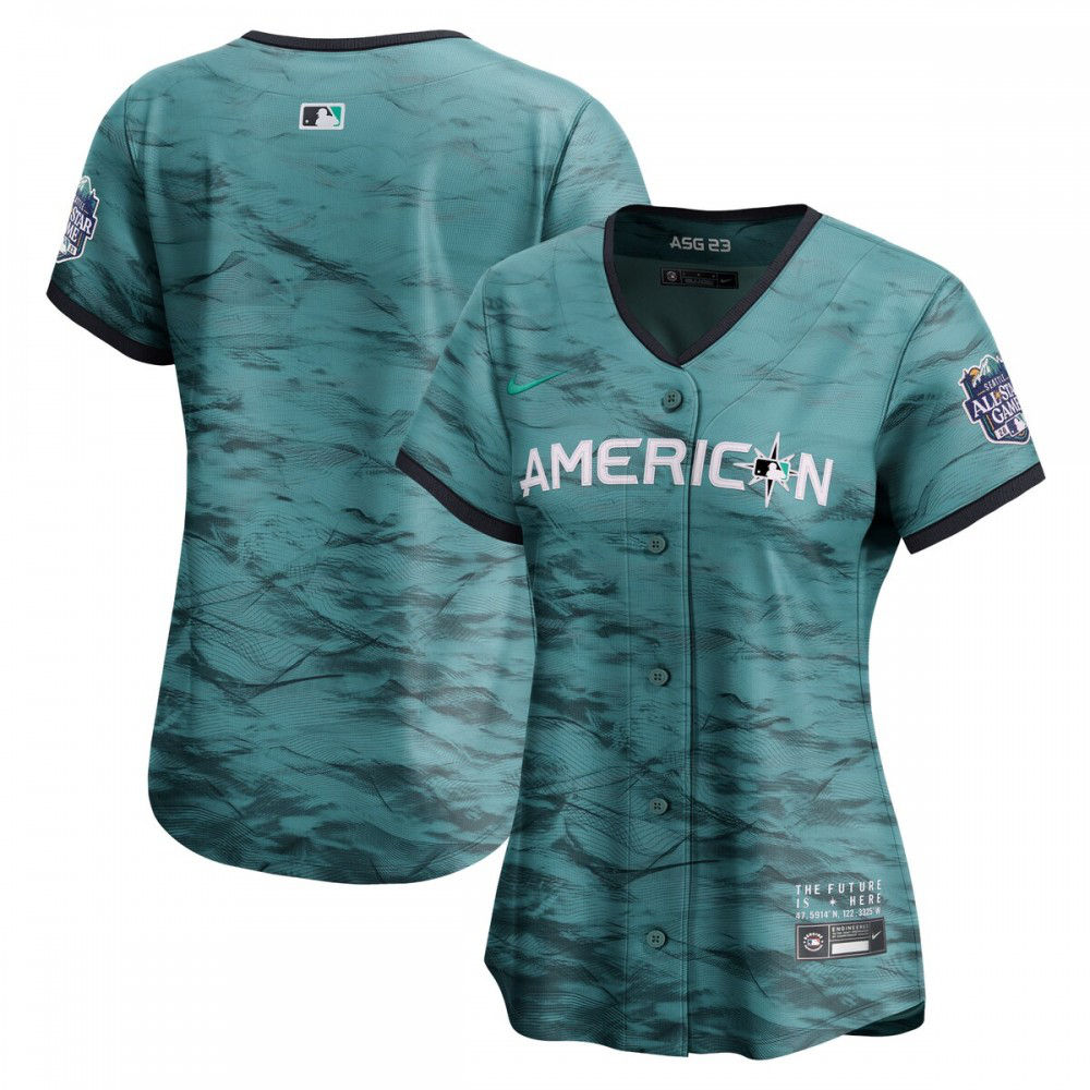 American League Women's 2023 MLB All-Star Game Limited Jersey Teal
