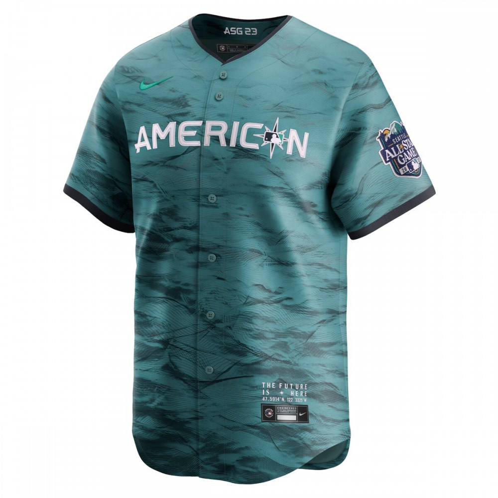 American League 2023 MLB All-Star Game Limited Jersey Teal - view 2