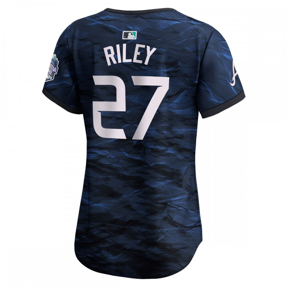 Austin Riley National League Women's 2023 MLB All-Star Game Limited Player Jersey Royal - view 3