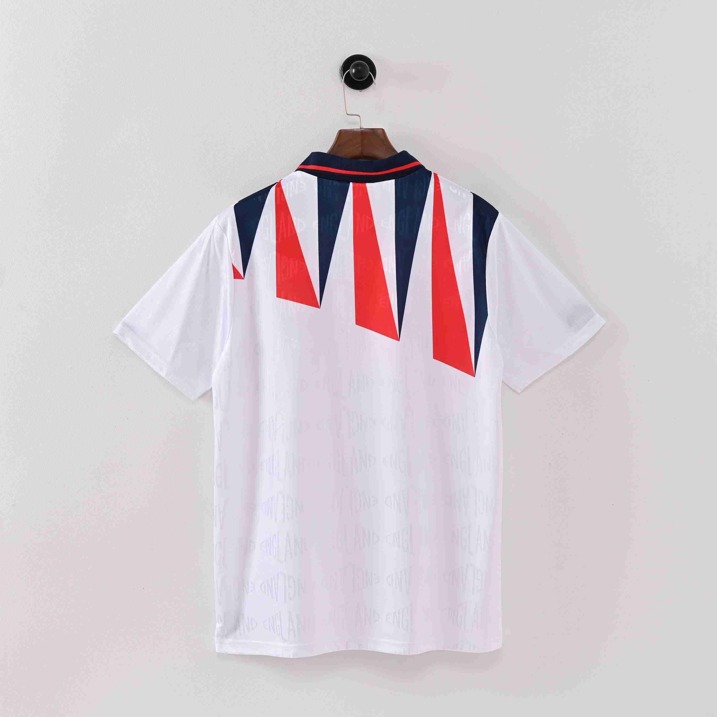 Men's England Retro Vintage 1992 Home Jersey - view 2