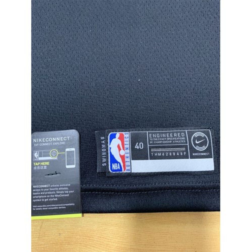 Men's Miami Heat Dwyane Wade #3 Black Swingman Jersey City Edition - view 6