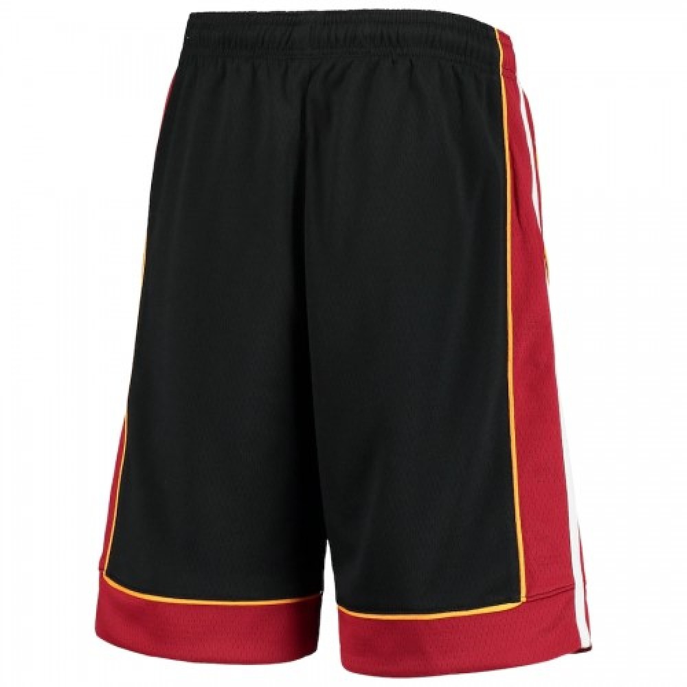 Men's Miami Heat Black 2020/21 Swingman Shorts Icon Edition - view 2