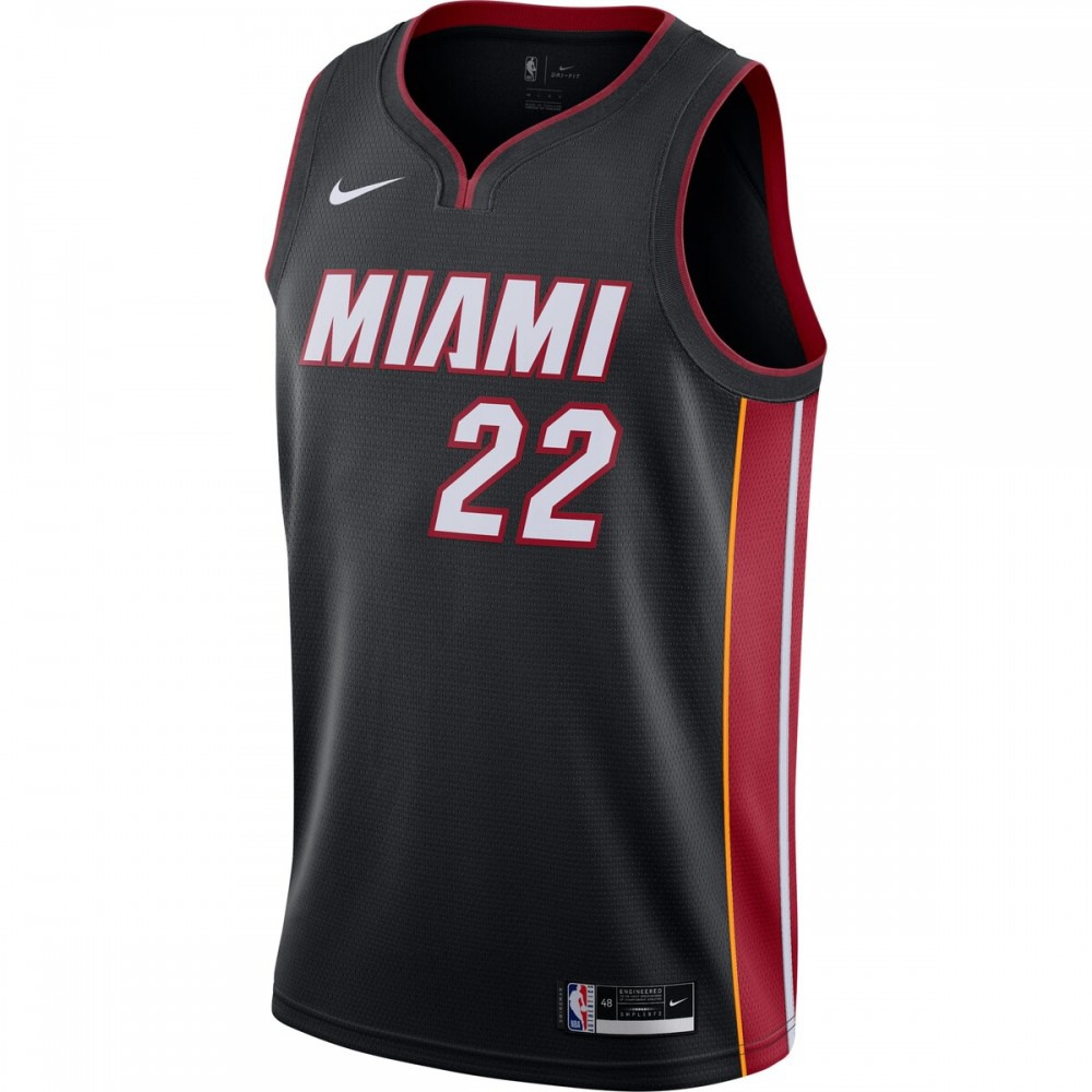 Jimmy Butler Miami Heat 2020/21 Swingman Jersey Black Icon Edition - view 2