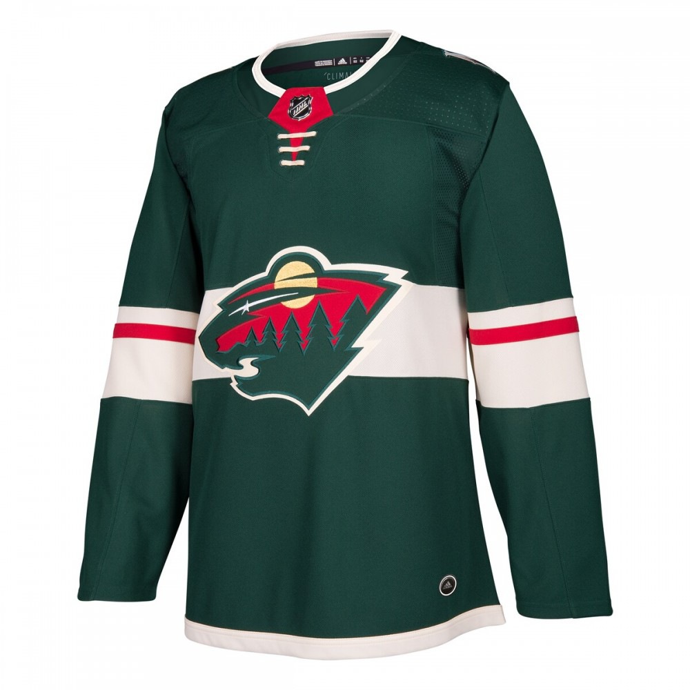 Minnesota Wild Home Athletic Fit Blank Jersey Green - view 2
