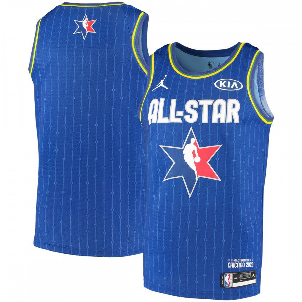 NBA 2020 All-Star Game Swingman Blank Jersey Blue - view 3