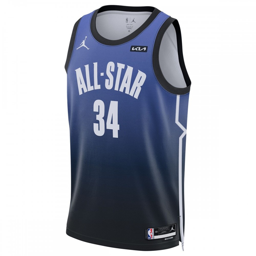 Giannis Antetokounmpo 2023 NBA All-Star Game Swingman Jersey Blue - view 2