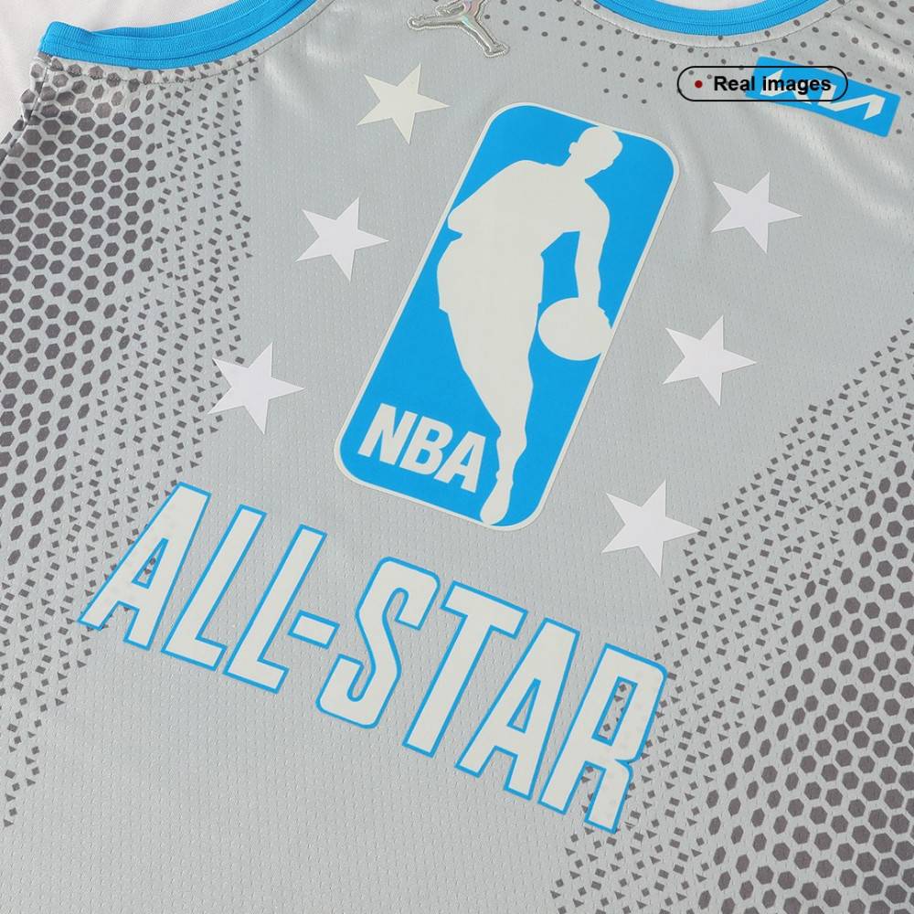 Men's Luka Doncic #77 Gray 2022 NBA All-Star Game Swingman Jersey - view 4