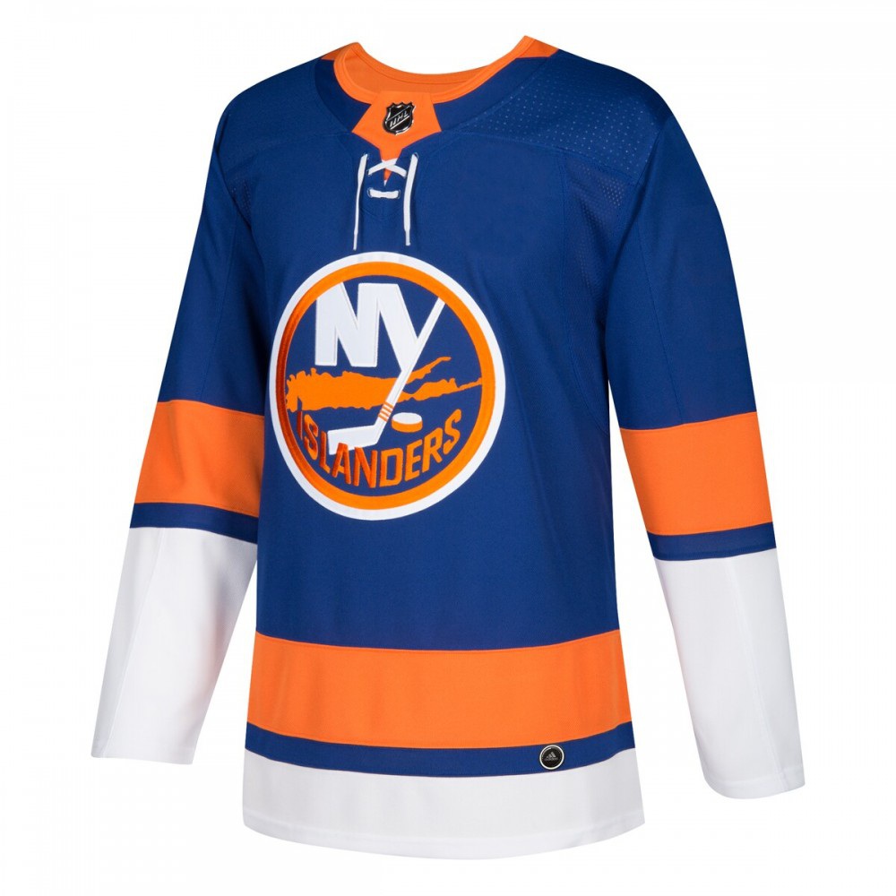 New York Islanders Home Athletic Fit Blank Jersey Royal - view 2
