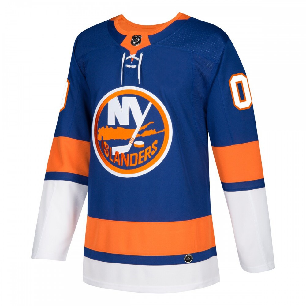 New York Islanders Athletic Fit Custom Jersey Royal - view 2