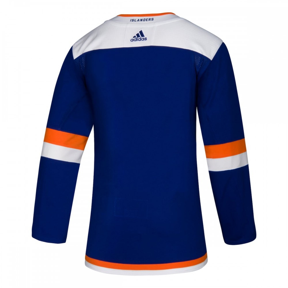 New York Islanders Alternate Athletic Fit Blank Jersey Blue - view 3
