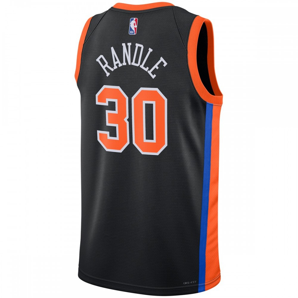 Julius Randle New York Knicks Unisex 2022/23 Swingman Jersey City Edition Black - view 3