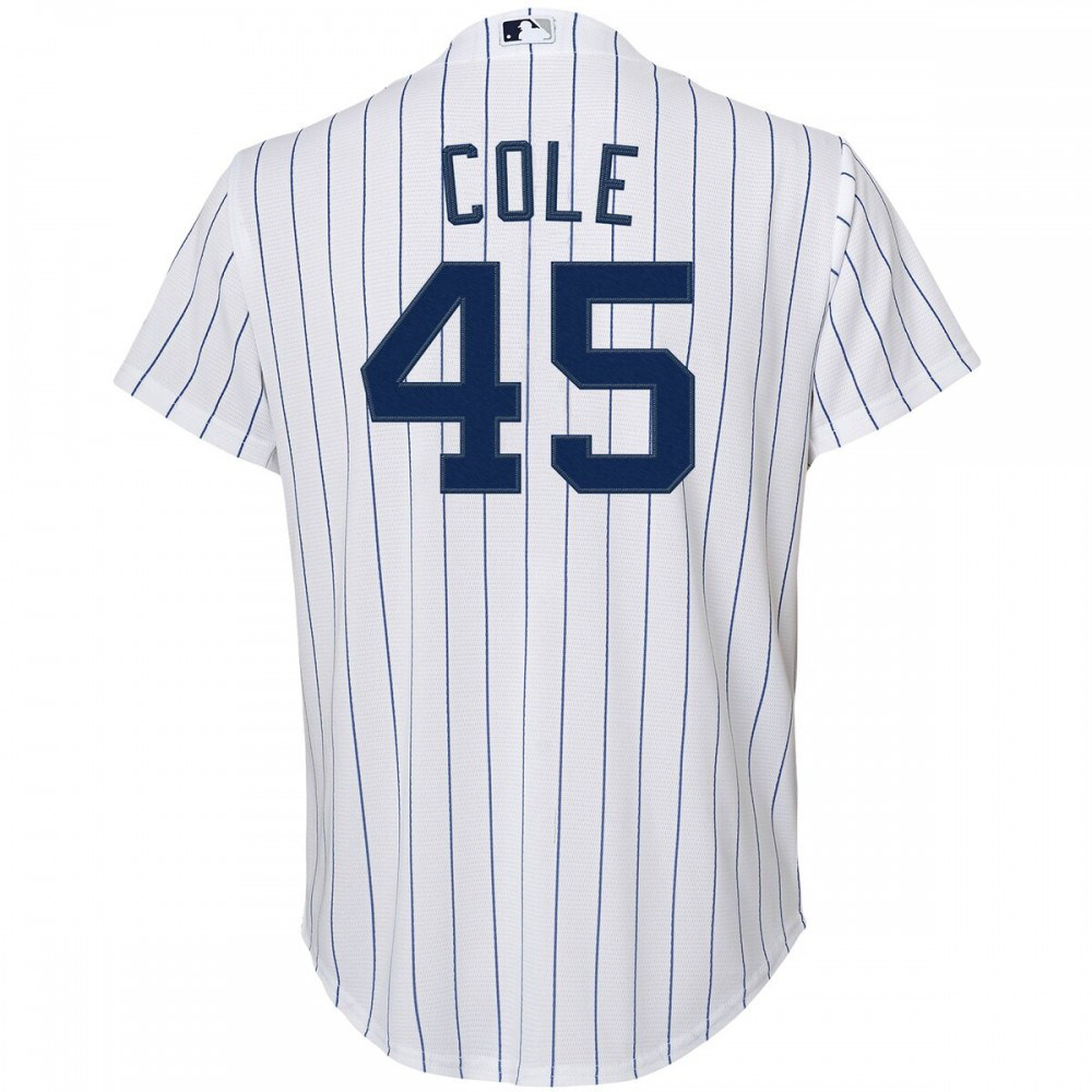 Gerrit Cole New York Yankees Youth Alternate Replica Player Jersey White - view 3