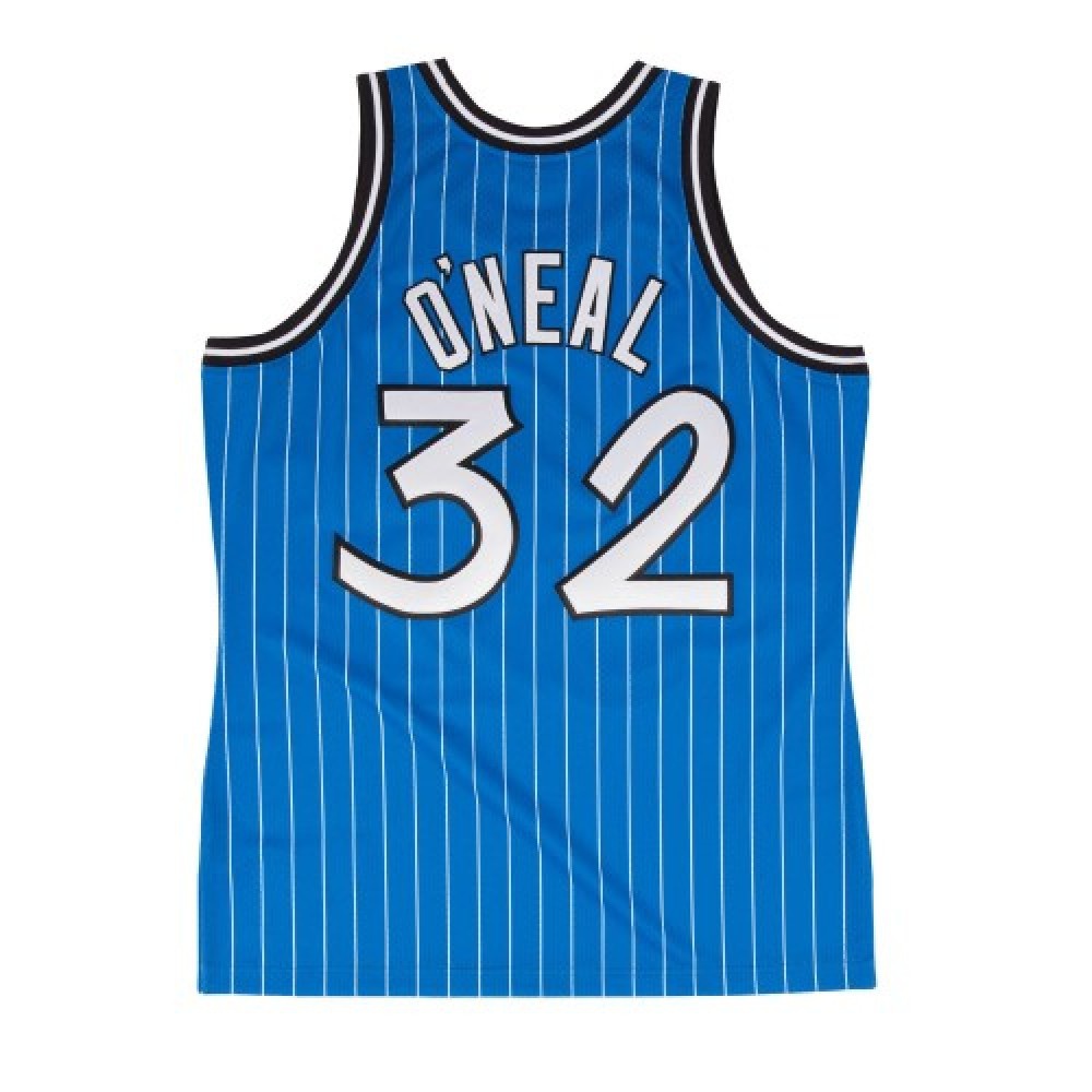Men's Orlando Magic Shaquille O'Neal #32 Throwback Blue 94-95 Hardwood Classics Jersey - view 2