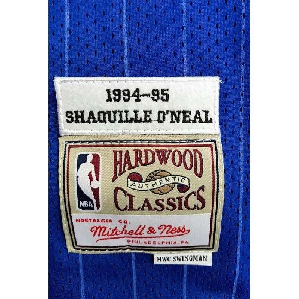 Men's Orlando Magic Shaquille O'Neal #32 Throwback Blue 94-95 Hardwood Classics Jersey - view 5
