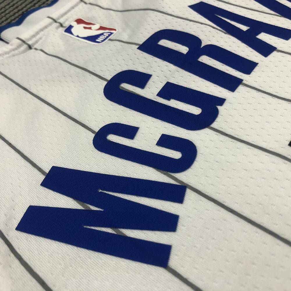 Men's Orlando Magic Tracy McGrady #1 White 2020/21 Swingman NBA Jersey Association Edition - view 6