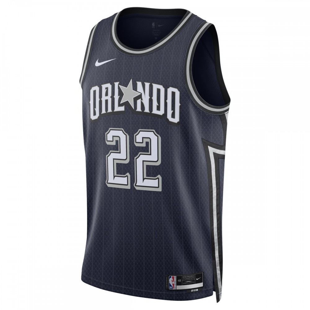 Franz Wagner Orlando Magic Unisex 2023/24 Swingman Jersey Navy City Edition - view 2