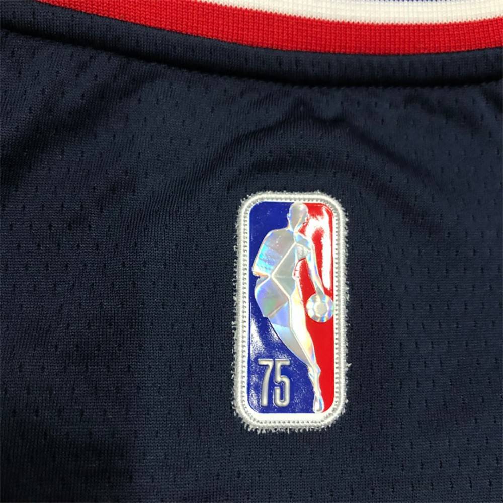 Men's Philadelphia 76ers Allen Iverson #3 Navy 2021/22 Swingman NBA Jersey City Edition - view 4