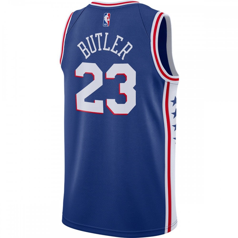 Jimmy Butler Philadelphia 76ers Youth Swingman Jersey Blue Icon Edition - view 3