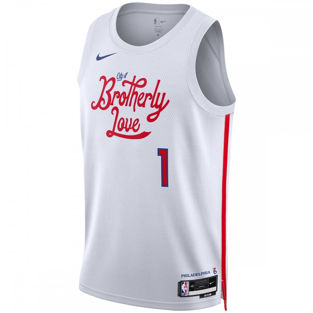 James Harden Philadelphia 76ers Unisex 2022/23 Swingman Jersey City Edition White - view 2