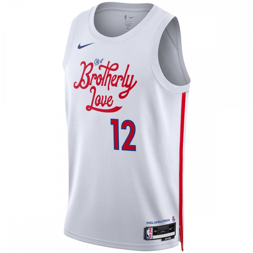 Tobias Harris Philadelphia 76ers Unisex 2022/23 Swingman Jersey City Edition White - view 2