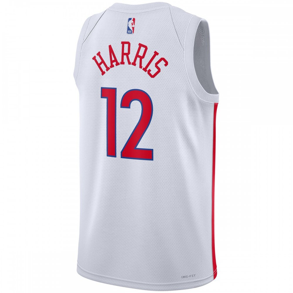 Tobias Harris Philadelphia 76ers Unisex 2022/23 Swingman Jersey City Edition White - view 3
