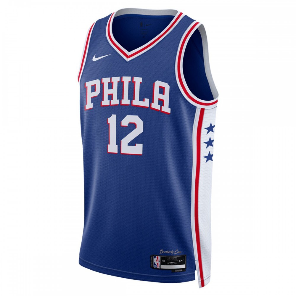 Tobias Harris Philadelphia 76ers Unisex 2022/23 Swingman Jersey Icon Edition Royal - view 2