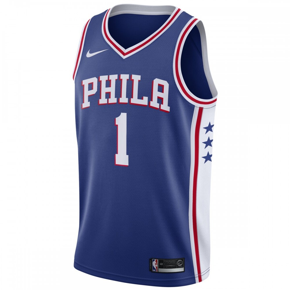 James Harden Philadelphia 76ers 2021/22 Swingman Jersey Icon Edition Royal - view 2
