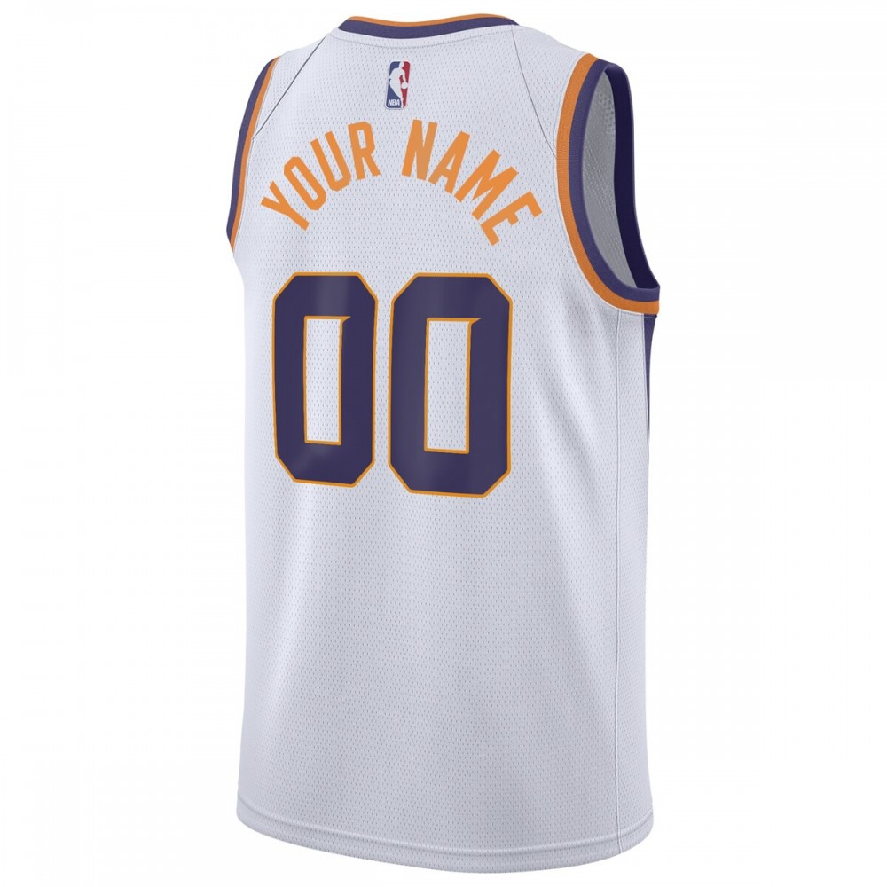 Phoenix Suns 2020/21 Swingman Custom Jersey Association Edition White - view 3