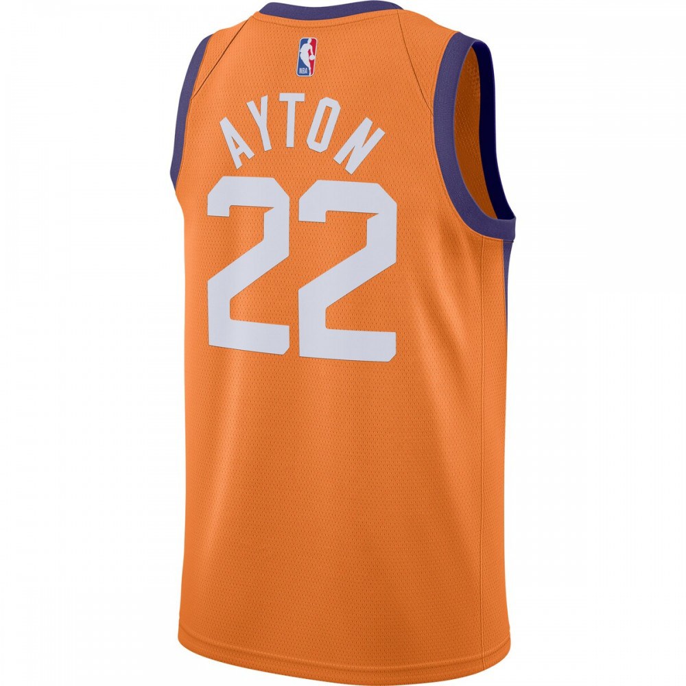 Deandre Ayton Phoenix Suns 2020/21 Swingman Jersey Statement Edition Orange - view 3
