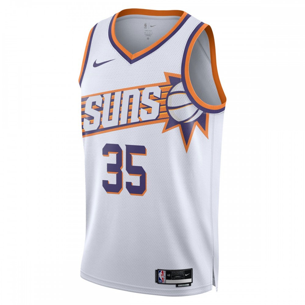 Kevin Durant Phoenix Suns Unisex Swingman Jersey Association Edition White - view 2