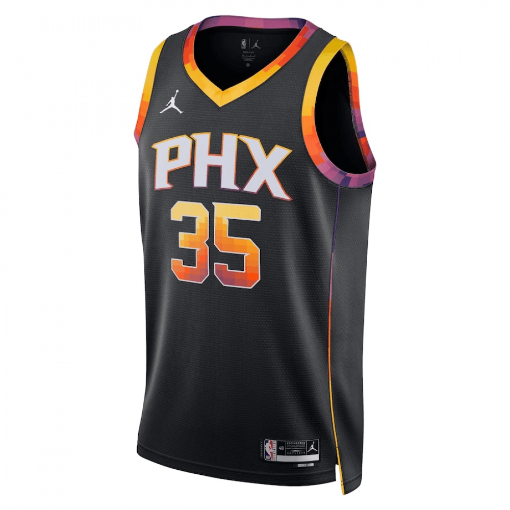 Kevin Durant Phoenix Suns 2022/23 Statement Edition Swingman Jersey Black - view 2