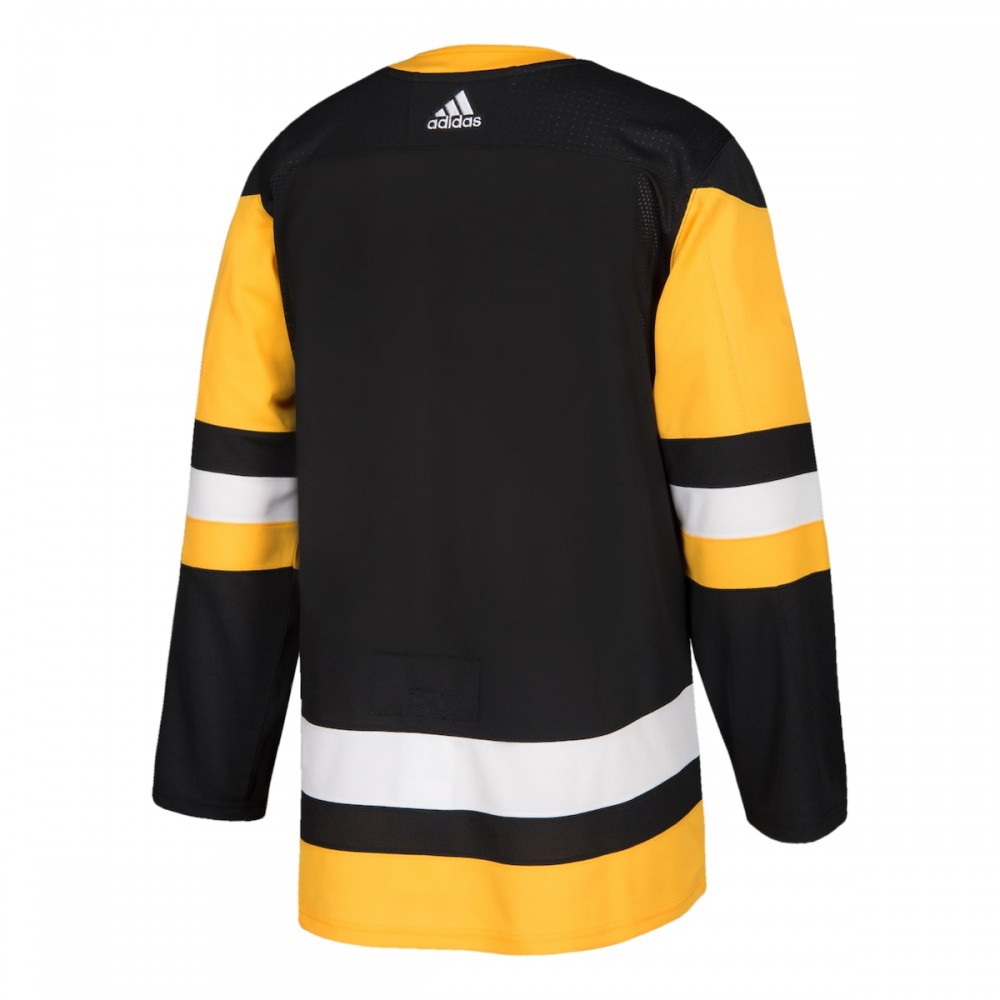 Pittsburgh Penguins Home Athletic Fit Blank Jersey Black - view 3